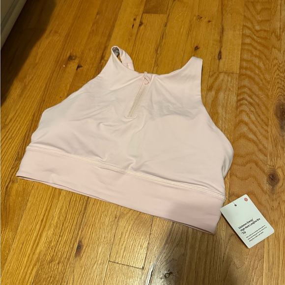 Lululemon Energy High Neck Longline Zip Bra NWT 10 - Picture 2 of 2
